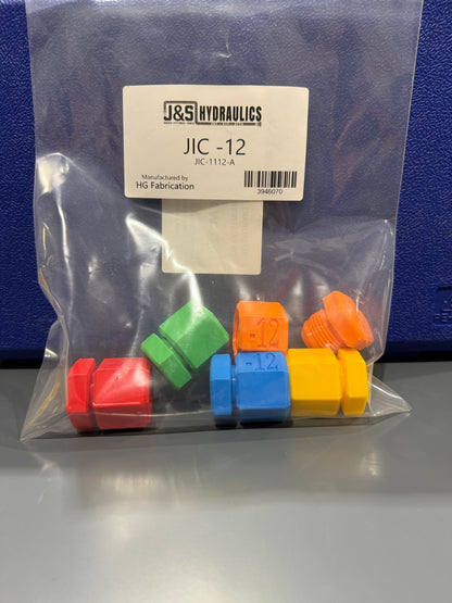 JIC COLORED CAPS & PLUGS