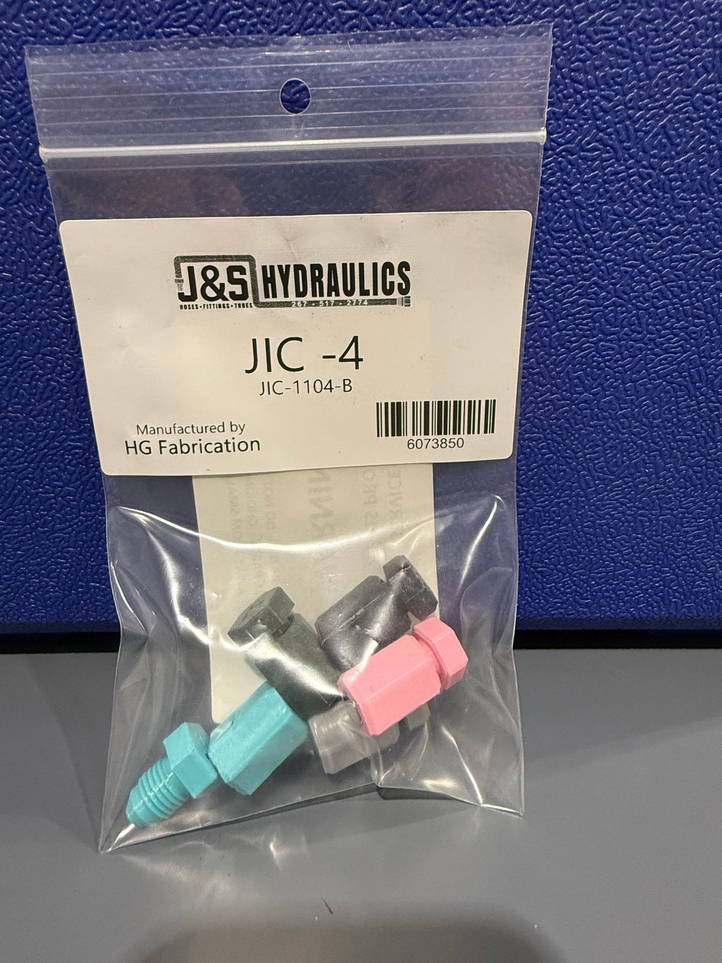 JIC COLORED CAPS & PLUGS